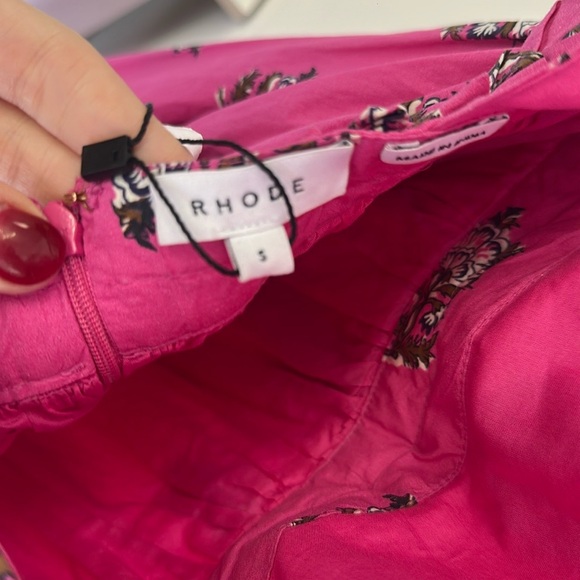 RHODE Pink Ruffled Tiered Sundress - Picture 8 of 11